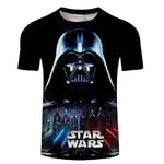 Newest 3D Printed star wars t shirt Men