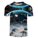 Newest 3D Printed star wars t shirt Men