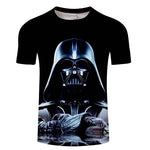 Newest 3D Printed star wars t shirt Men