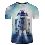 Newest 3D Printed star wars t shirt Men