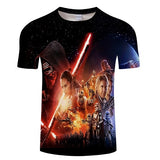 Newest 3D Printed star wars t shirt Men