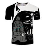 Newest 3D Printed star wars t shirt Men