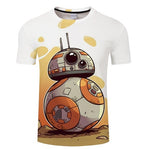 Newest 3D Printed star wars t shirt Men