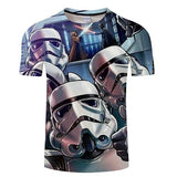 Newest 3D Printed star wars t shirt Men