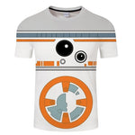 Newest 3D Printed star wars t shirt Men