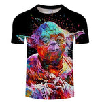 Newest 3D Printed star wars t shirt Men