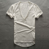 V Neck T-Shirt Men