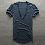 V Neck T-Shirt Men