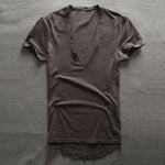 V Neck T-Shirt Men