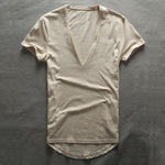 V Neck T-Shirt Men