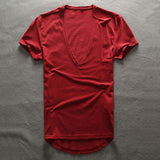 V Neck T-Shirt Men