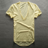 V Neck T-Shirt Men