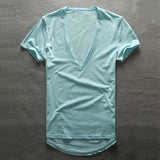 V Neck T-Shirt Men