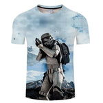 Newest 3D Printed star wars t shirt Men