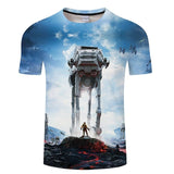 Newest 3D Printed star wars t shirt Men