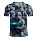 Newest 3D Printed star wars t shirt Men