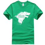 Stark cotton short sleeve Game of Thrones Men T-shirt