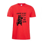 Funny Hunting Shirt I Support the Right To Arm Bears Tshirt